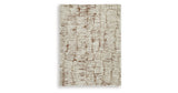 Uduak Cream/Tan/Rust Medium Rug by Ashley at Eve Furniture