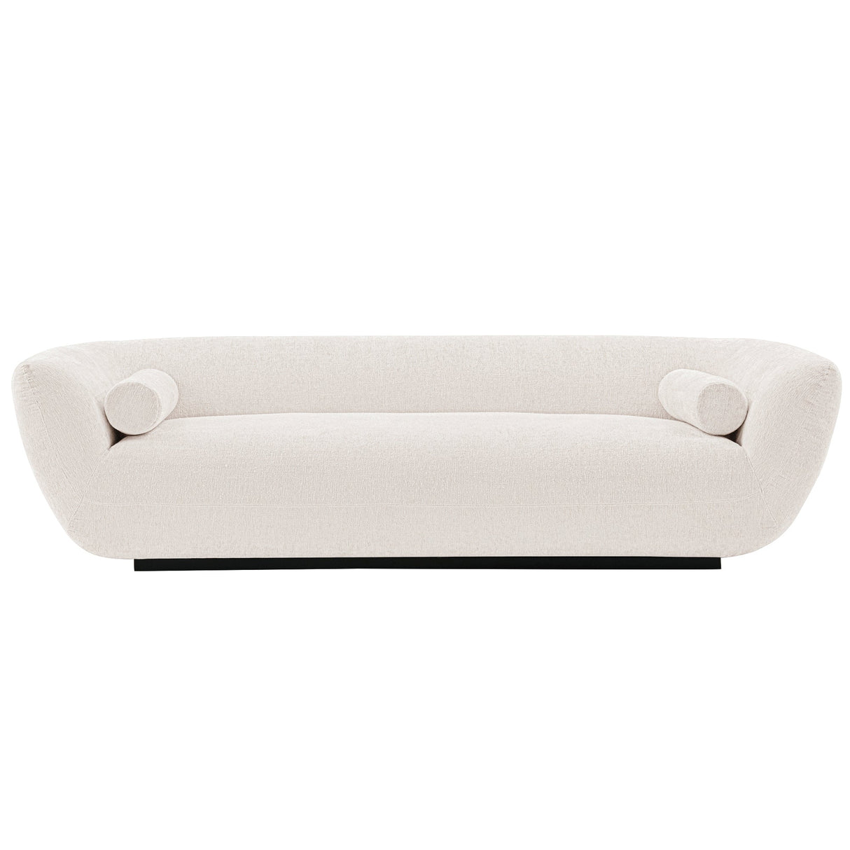 Ulka Sofa in Cream by Manhattan Comfort at Eve Furniture