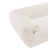 Ulka Sofa in Cream by Manhattan Comfort at Eve Furniture