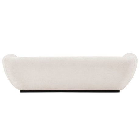 Ulka Sofa in Cream by Manhattan Comfort at Eve Furniture