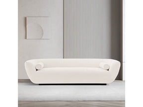 Ulka Sofa in Cream by Manhattan Comfort at Eve Furniture