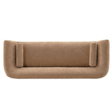 Ulka Sofa in Light Brown by Manhattan Comfort at Eve Furniture