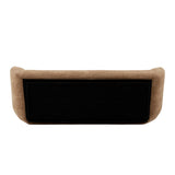 Ulka Sofa in Light Brown by Manhattan Comfort at Eve Furniture