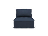 Ulrich Blue Modular 4-Piece Modular Sectional by Homelegance at Eve Furniture