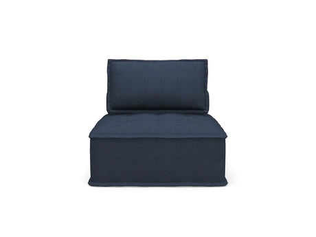 Ulrich Blue Modular 4-Piece Modular Sectional by Homelegance at Eve Furniture