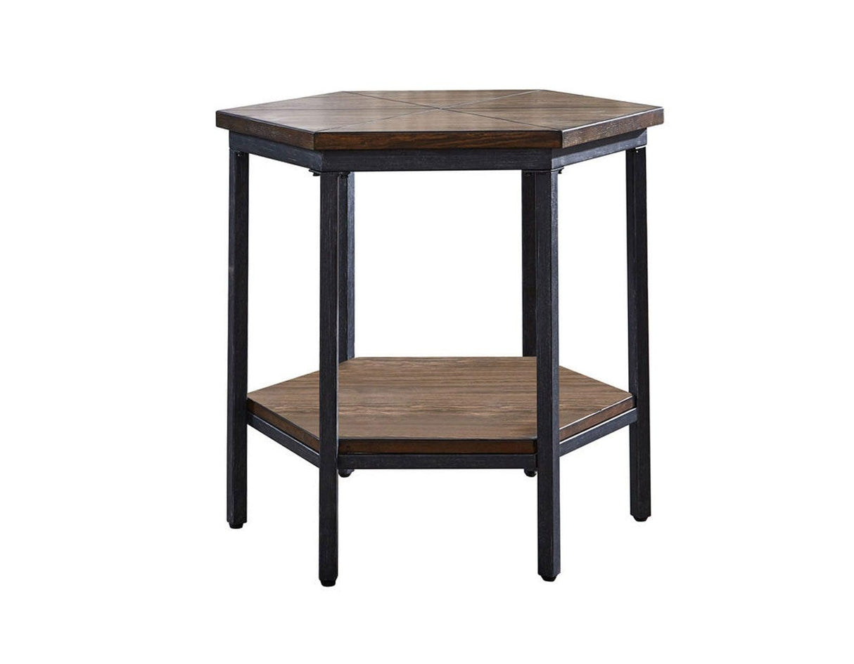 Ultimo Hexagon End Table by Steve Silver at Eve Furniture
