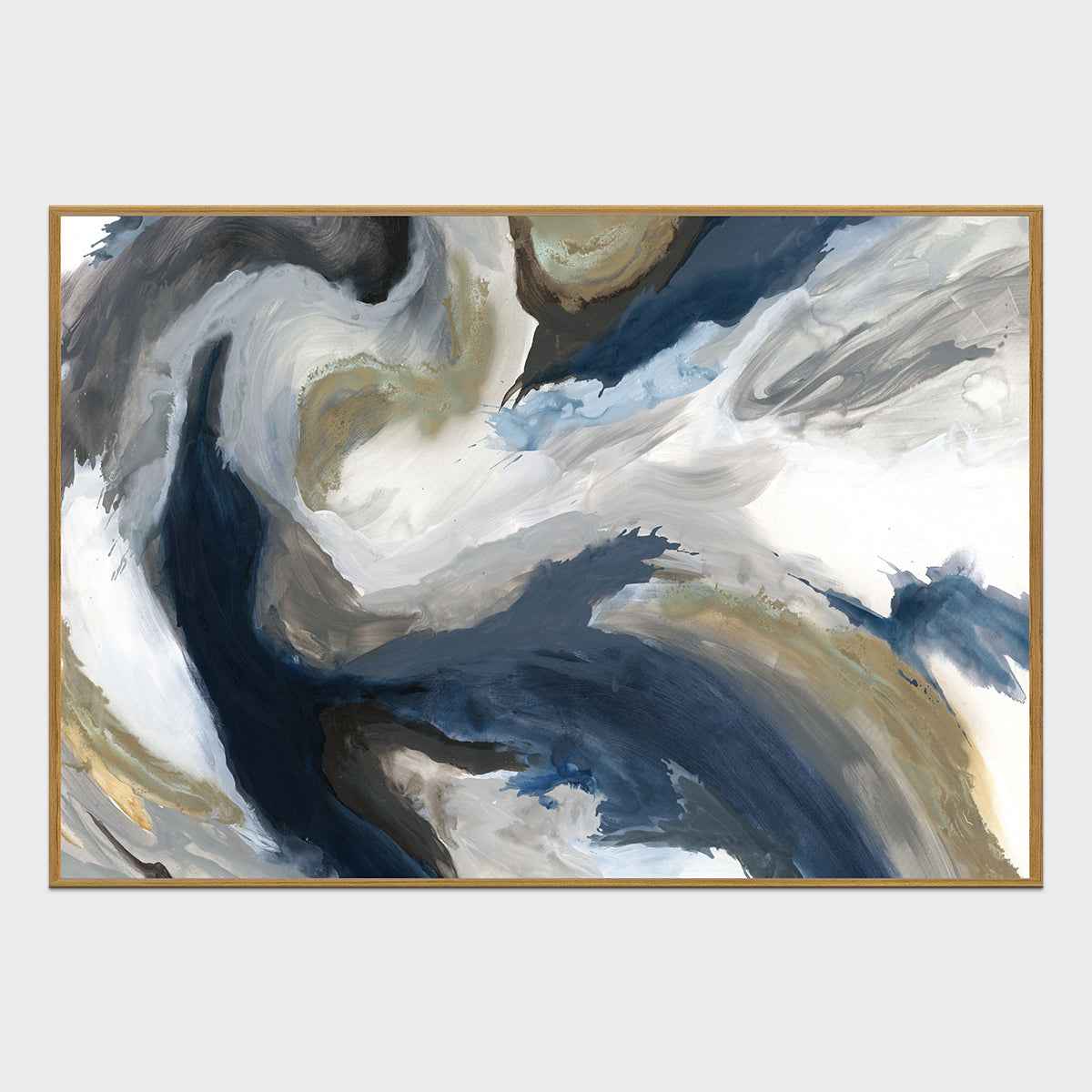 Ultra Marine I Blue Painting Art by Buddy Whitlock by Classic Home at Eve Furniture