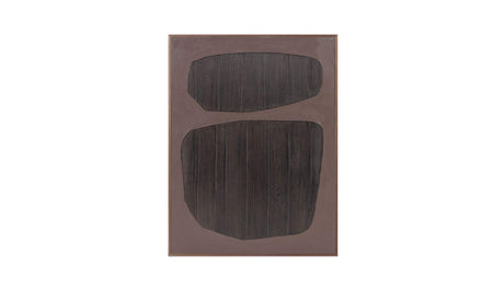 Uma Framed Painting Deep Purple Palette by Moe's Home at Eve Furniture