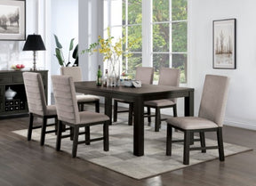 Umbria Antique Black/Gray 7-Piece Dining Room Set by Furniture of America at Eve Furniture