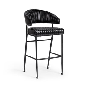 Umbria Midnight Raven Bar Stool by Classic Home at Eve Furniture