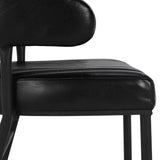 Umbria Black 26" Counter Stool by Classic Home at Eve Furniture