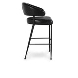 Umbria Black Bar Stool by Classic Home at Eve Furniture