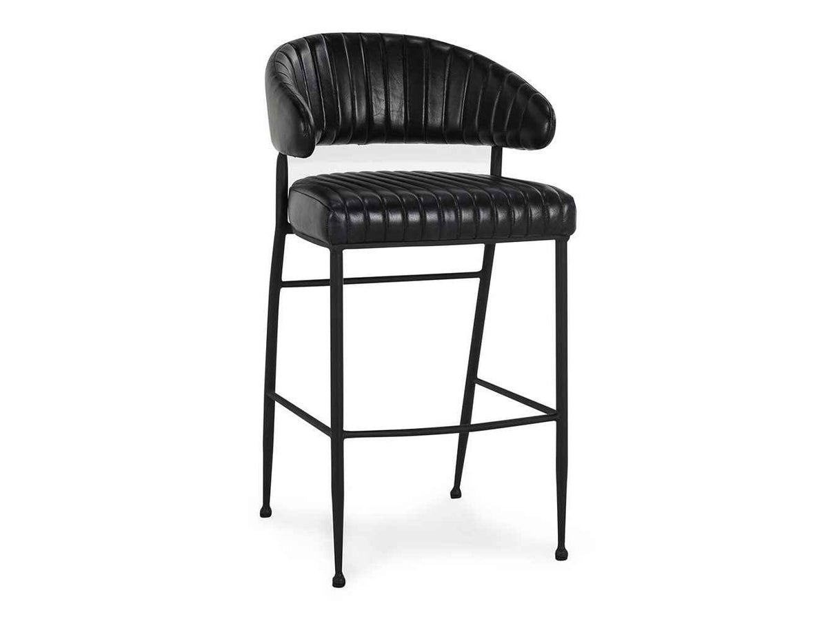 Umbria Black Bar Stool by Classic Home at Eve Furniture