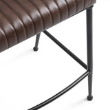 Umbria Burnished Walnut Counter Stool by Classic Home at Eve Furniture