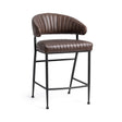 Umbria Burnished Walnut Counter Stool by Classic Home at Eve Furniture