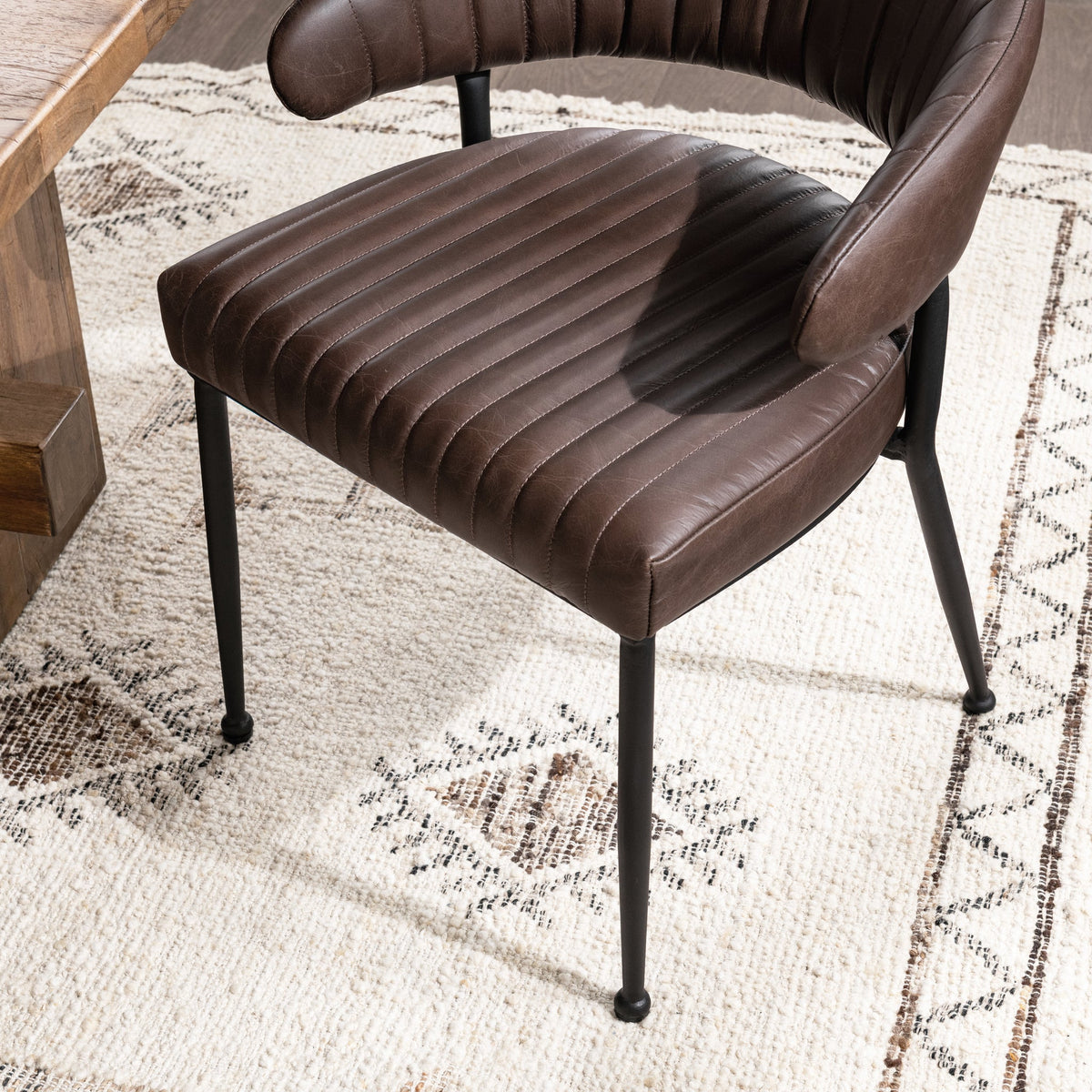 Umbria Burnished Walnut Dining Chair by Classic Home at Eve Furniture