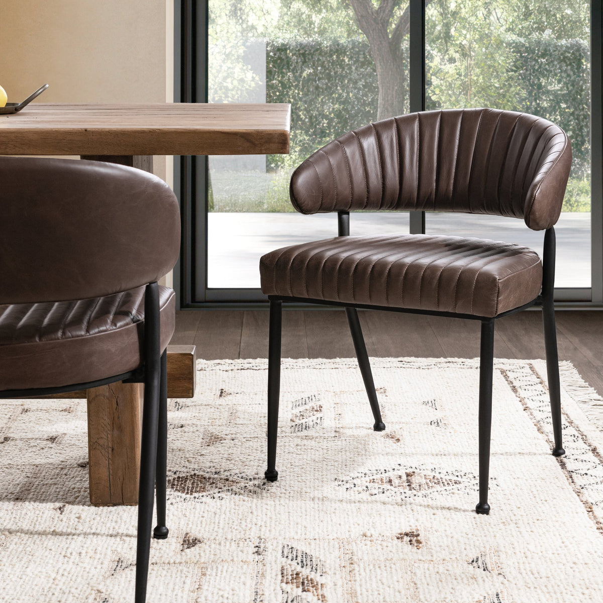 Umbria Burnished Walnut Dining Chair by Classic Home at Eve Furniture