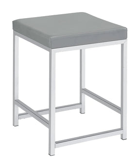 Umbridge Square Padded Cushion Upholstered Vanity Stool by Coaster at Eve Furniture