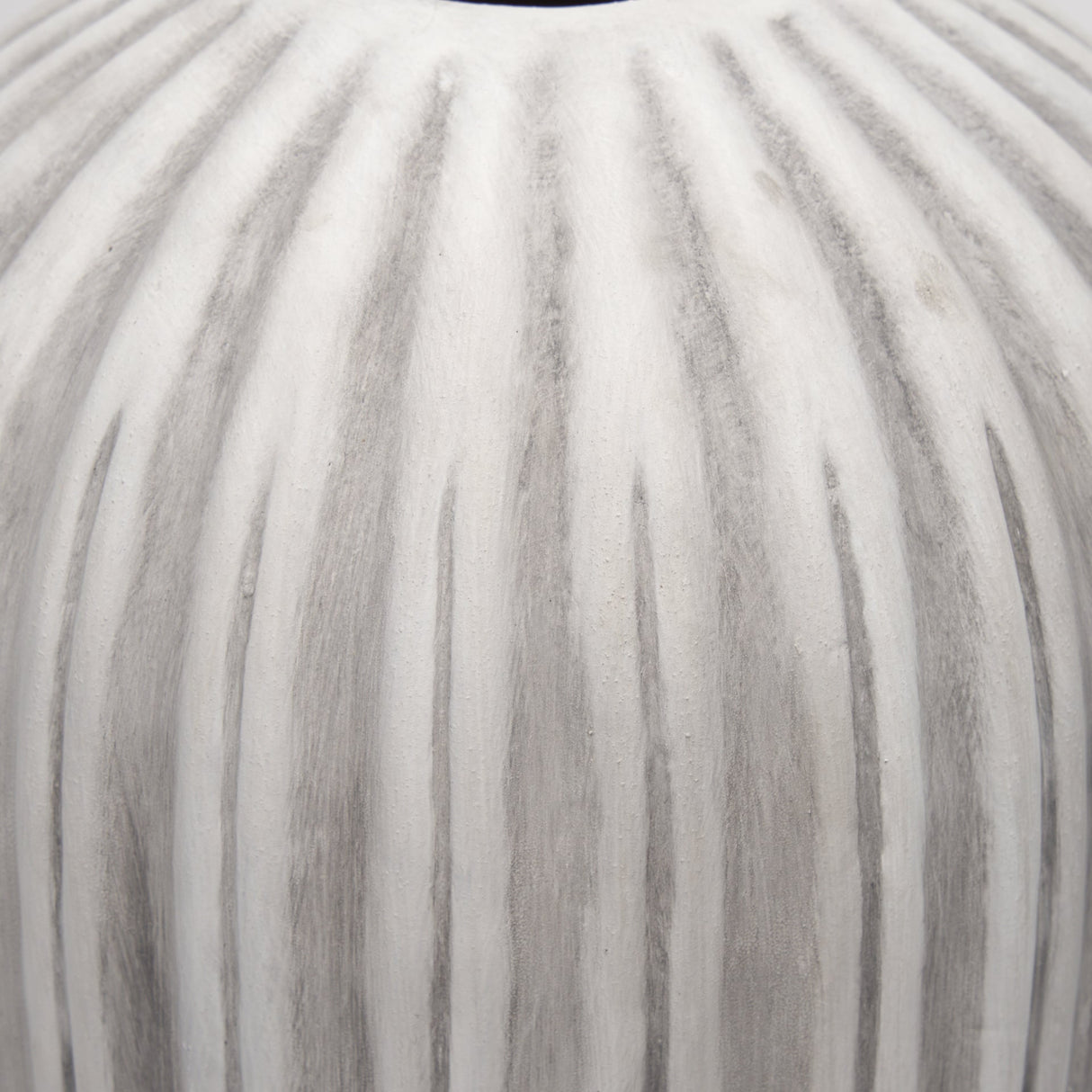 Ummi Small Off White w/ Gray Antiquing Ceramic Vase by Mercana at Eve Furniture