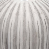 Ummi Small Off White w/ Gray Antiquing Ceramic Vase by Mercana at Eve Furniture