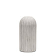 Ummi Small Off White w/ Gray Antiquing Ceramic Vase by Mercana at Eve Furniture