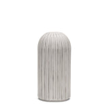 Ummi Small Off White w/ Gray Antiquing Ceramic Vase by Mercana at Eve Furniture