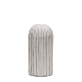 Ummi Small Off White w/ Gray Antiquing Ceramic Vase by Mercana at Eve Furniture