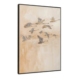 Unison Multi Color Framed Painting by MOES at Eve Furniture