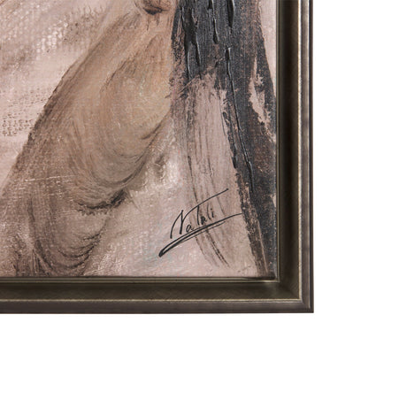 Unity I Woman (FL) by Mercana Studio a Hand Embellished Textured Framed Canvas by Mercana at Eve Furniture