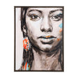 Unity I Woman (FL) by Mercana Studio a Hand Embellished Textured Framed Canvas by Mercana at Eve Furniture