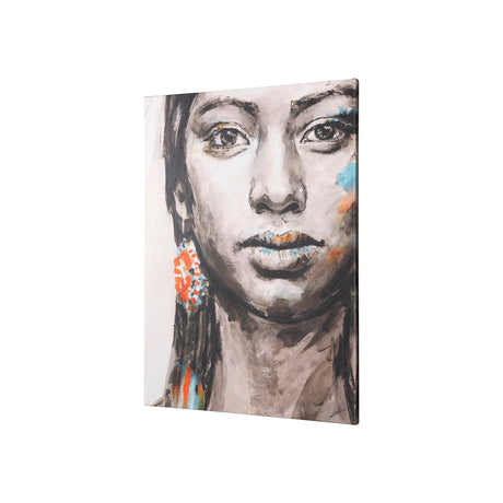 Unity I Woman (L) by Mercana Studio a Hand Embellished Textured Canvas by Mercana at Eve Furniture