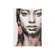 Unity I Woman (L) by Mercana Studio a Hand Embellished Textured Canvas by Mercana at Eve Furniture