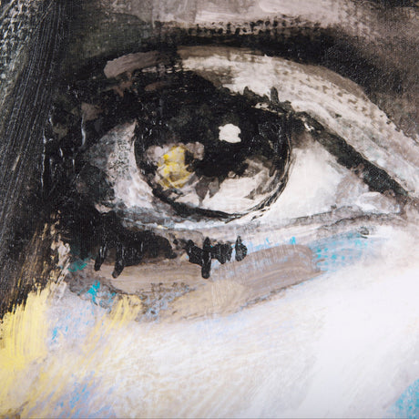 Unity III Woman (S) by Mercana Studio a Hand Embellished Textured Canvas by Mercana at Eve Furniture