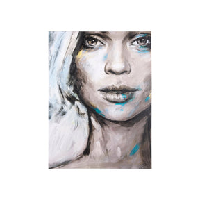 Unity III Woman (S) by Mercana Studio a Hand Embellished Textured Canvas by Mercana at Eve Furniture