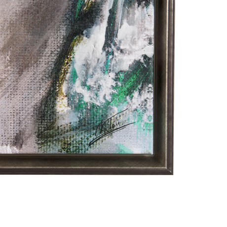Unity V Woman (FL) by Mercana Studio a Hand Embellished Textured Framed Canvas by Mercana at Eve Furniture