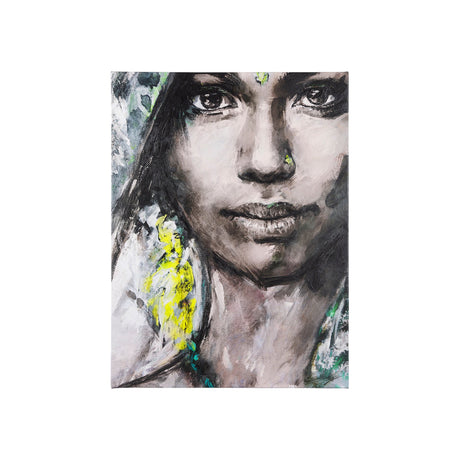 Unity V Woman (S) by Mercana Studio a Hand Embellished Textured Canvas by Mercana at Eve Furniture