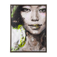 Unity VI Woman (FL) by Mercana Studio a Hand Embellished Textured Framed Canvas by Mercana at Eve Furniture