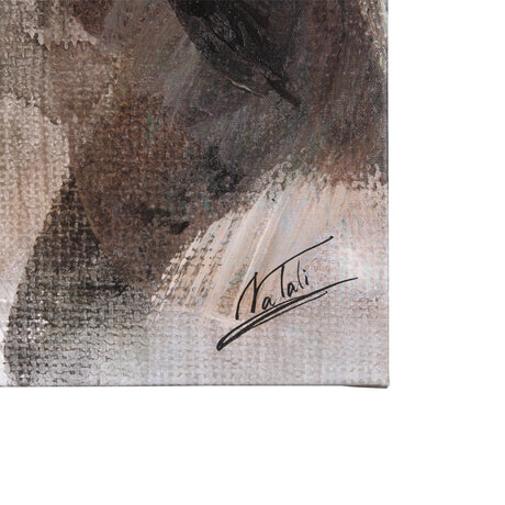 Unity VI Woman (S) by Mercana Studio a Hand Embellished Textured Canvas by Mercana at Eve Furniture