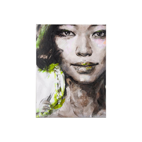 Unity VI Woman (S) by Mercana Studio a Hand Embellished Textured Canvas by Mercana at Eve Furniture