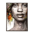 Unity VII Woman (FL) by Mercana Studio a Hand Embellished Textured Framed Canvas by Mercana at Eve Furniture