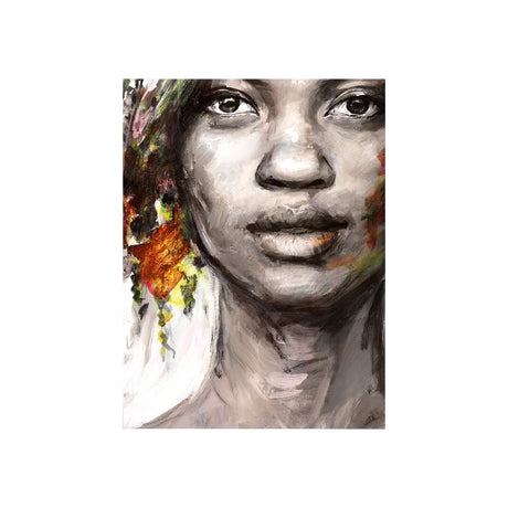 Unity VII Woman (S) by Mercana Studio a Hand Embellished Textured Canvas by Mercana at Eve Furniture