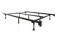 Universal Black Bed Frame w/ Reinforced Glides by Malouf at Eve Furniture