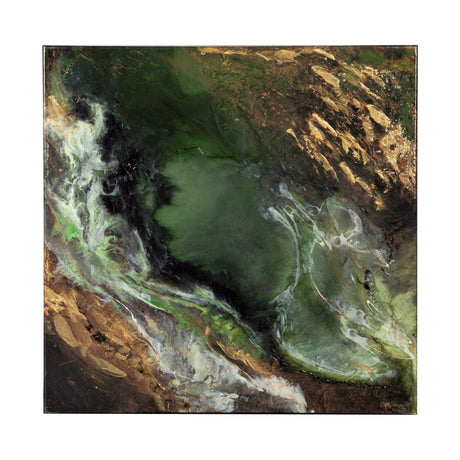 Unknown by Corrie LaVelle a Hand Embellished Textured Canvas by Mercana at Eve Furniture