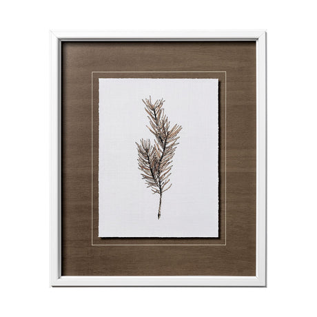 Unknown by Marie a Hand Embellished Textured Framed Art Print Matted under Glass by Mercana at Eve Furniture