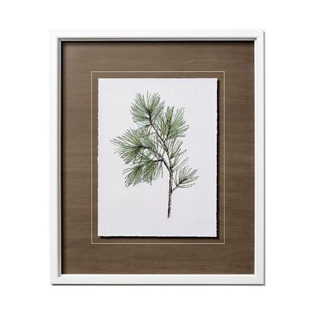 Unknown by Marie a Hand Embellished Textured Framed Art Print Matted under Glass by Mercana at Eve Furniture
