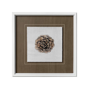 Unknown by Marie a Hand Embellished Textured Framed Art Print Matted under Glass by Mercana at Eve Furniture