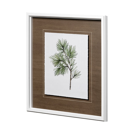 Unknown by Marie a Hand Embellished Textured Framed Art Print Matted under Glass by Mercana at Eve Furniture