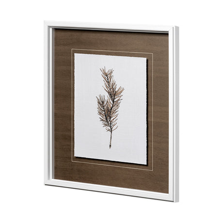 Unknown by Marie a Hand Embellished Textured Framed Art Print Matted under Glass by Mercana at Eve Furniture