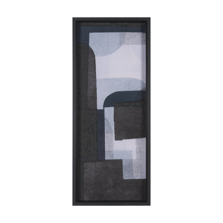 Unknown Number I by Kippi Leonard a Hand Embellished Framed Art Print by Mercana at Eve Furniture