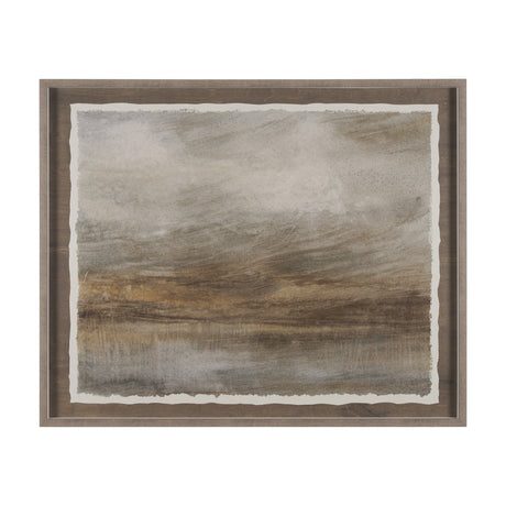 Unsettled Sky by Mercana Studio a Hand Embellished Framed Art Print Matted under Glass by Mercana at Eve Furniture